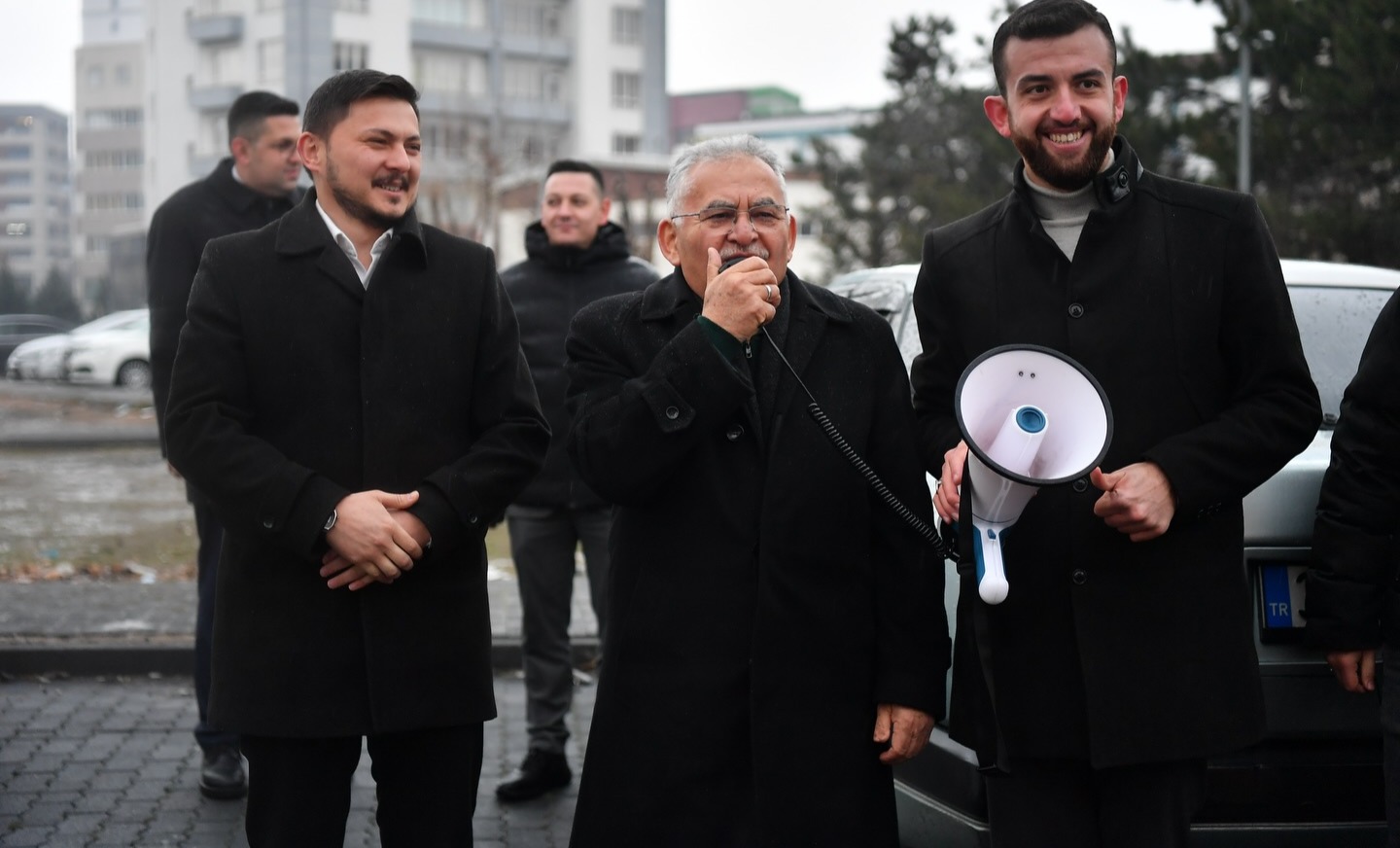 BAŞKAN BÜYÜKKILIÇ’TAN FİLİSTİN YÜRÜYÜŞÜNE ANLAMLI UĞURLAMA