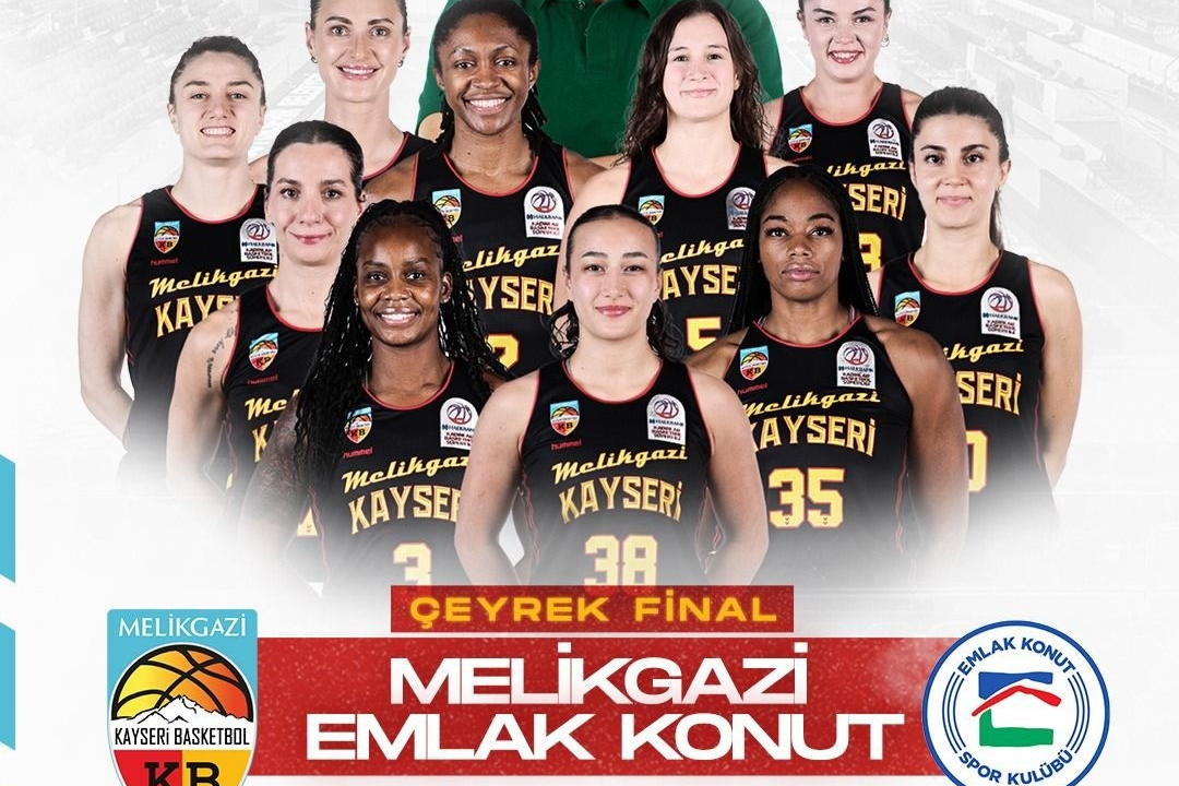 Melikgazi Kayseri Basketbol, çeyrek final için parkeye inecek