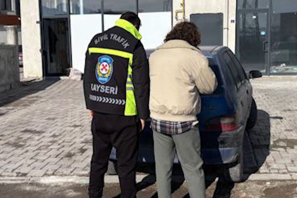 Kayseri’de drift, ve makas atan sürücülere ceza