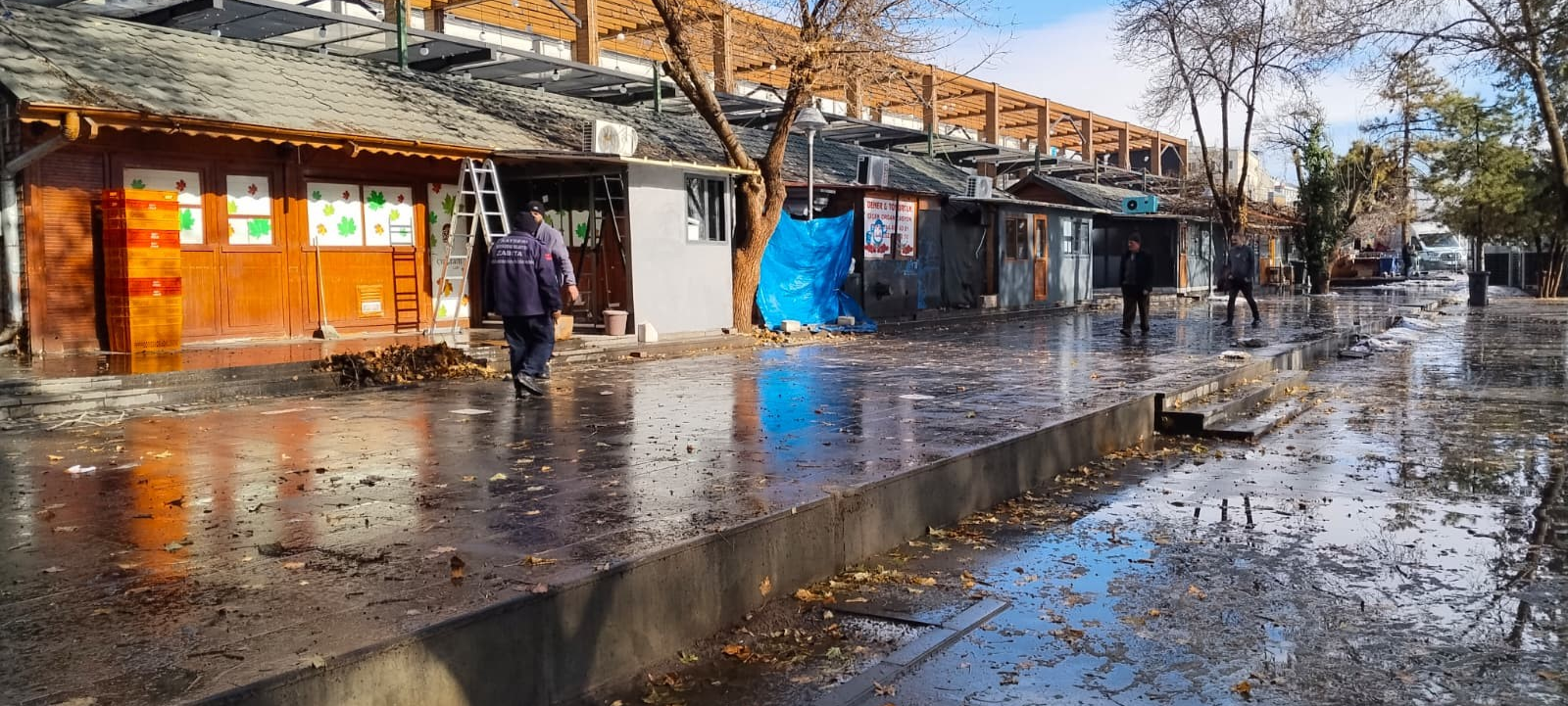 Kurşunlu Parkı içindeki kafe kaldırıldı