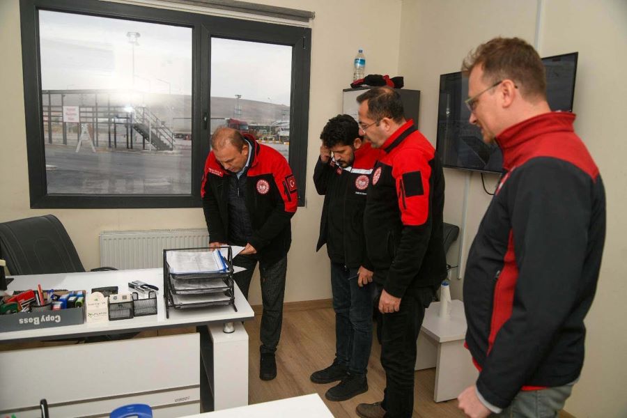 İl Müdürü Saklav’dan Veteriner Yol Kontrol ve Denetim İstasyonu’na ziyaret