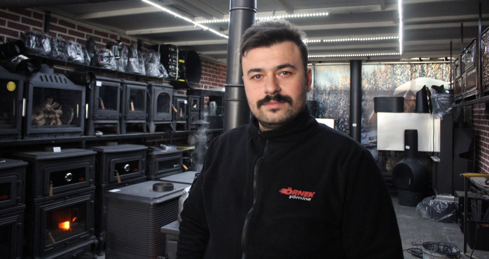 Kayseri’de soğuk havalar sobaya talebi artırdı