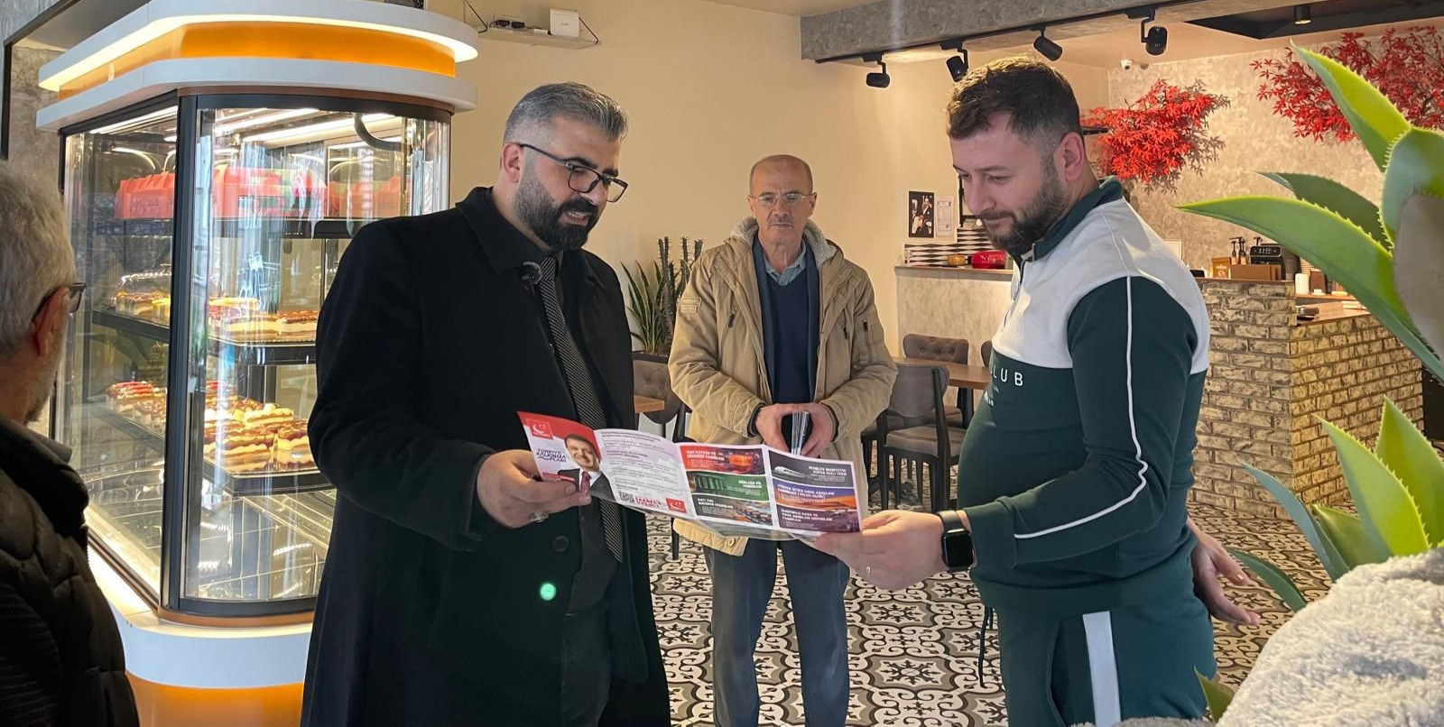 SP Talas ilçe teşkilatından esnaf ziyareti 