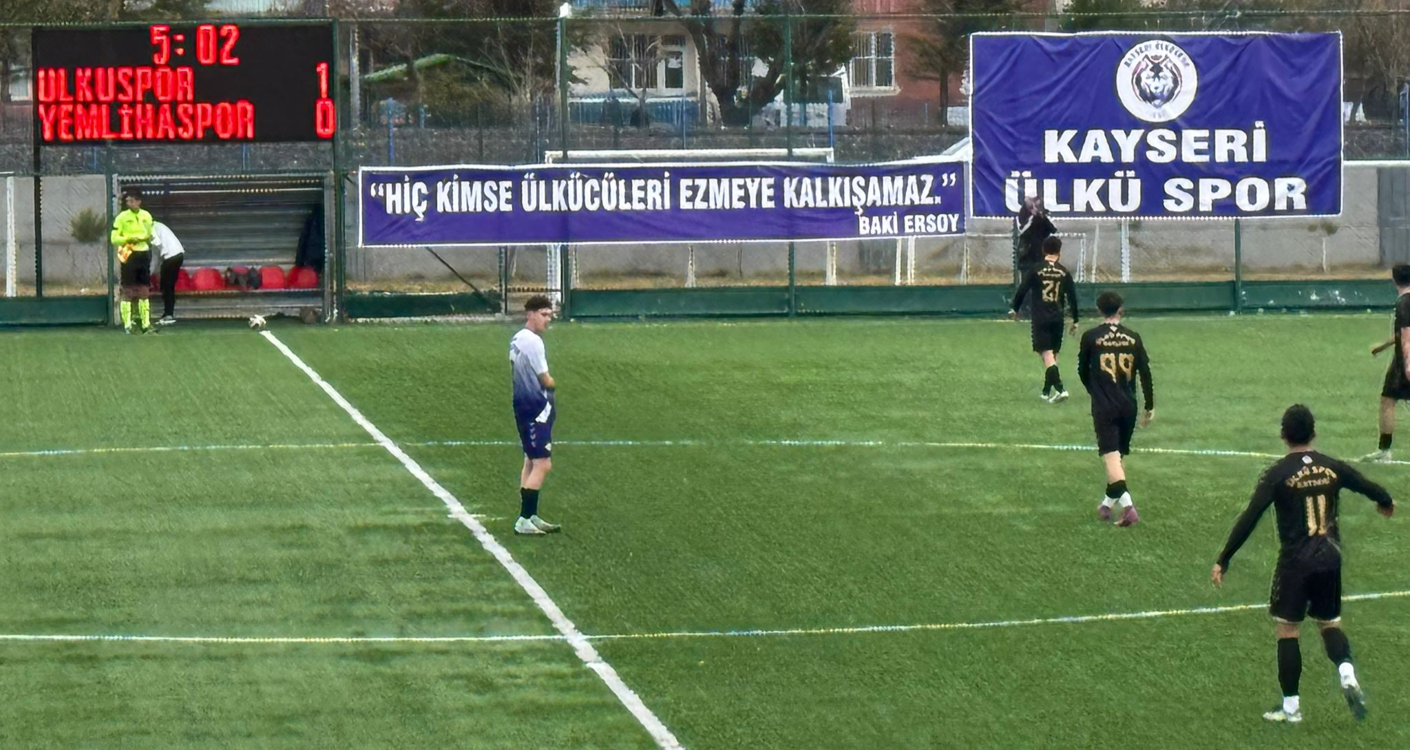 Kayseri Ülküspor, 12-0'lık galibiyetle şampiyon oldu