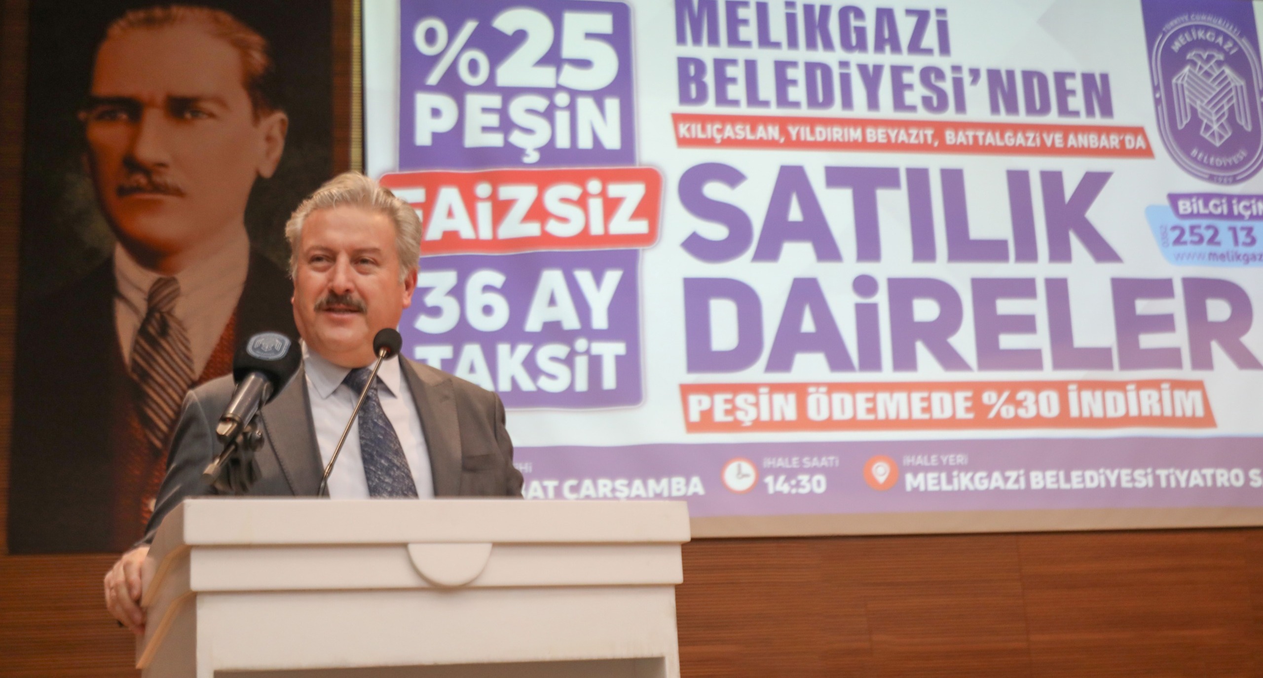 MELİKGAZİ BELEDİYESİ 23 AİLEYİ DAHA EV HAYALLERİNE KAVUŞTURDU