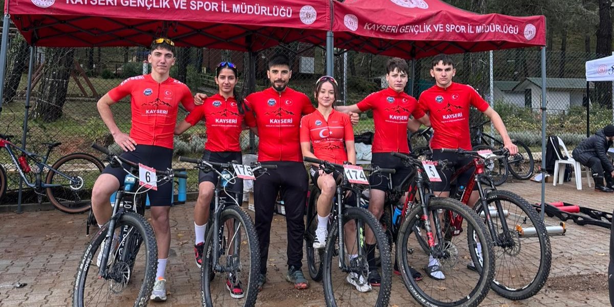 Dağ Bisikleti Türkiye Şampiyonası’nda Kayserili sporculardan önemli başarı