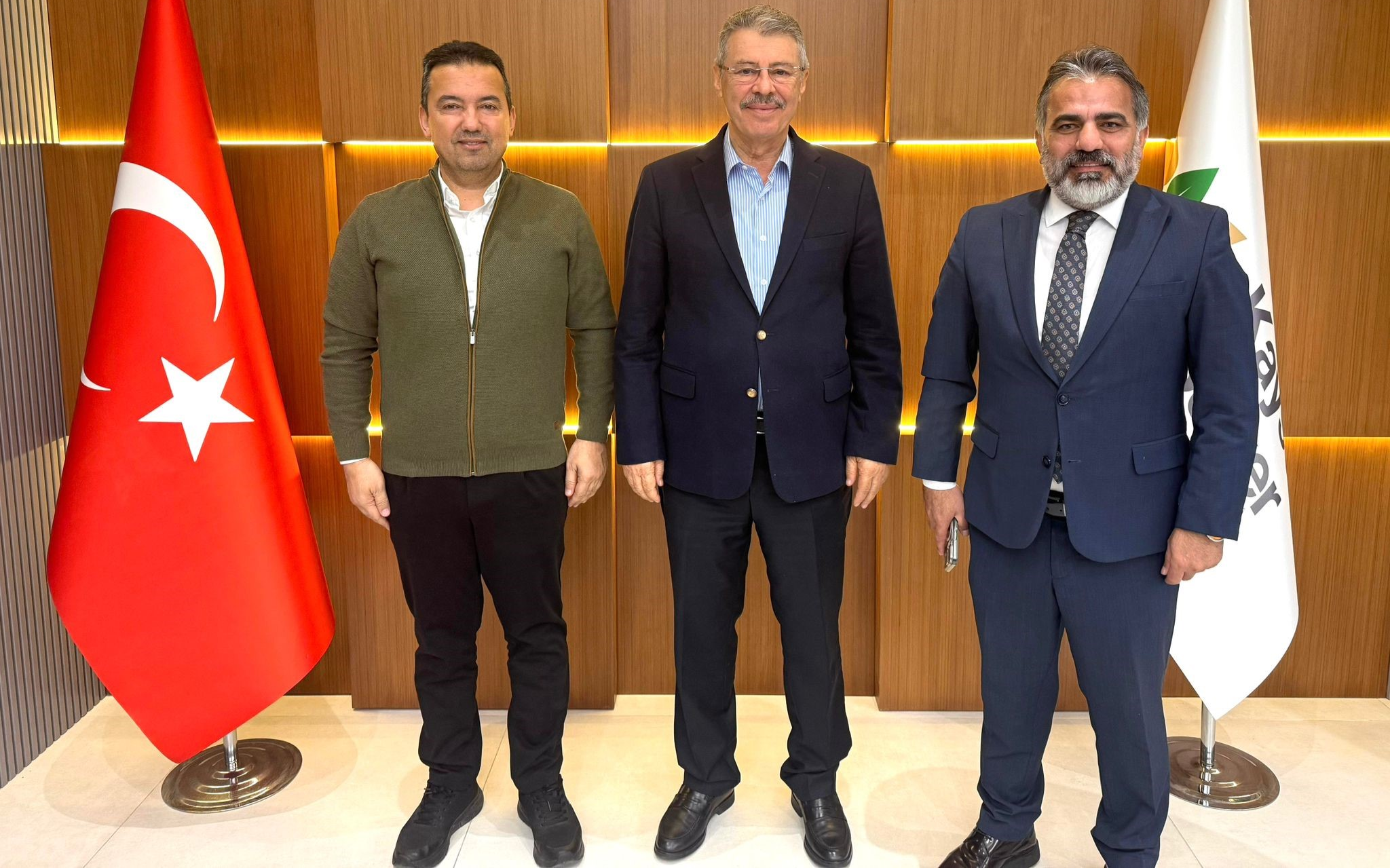 KGC ve TSYD Başkanlarından Hüseyin Akay’a ziyaret 