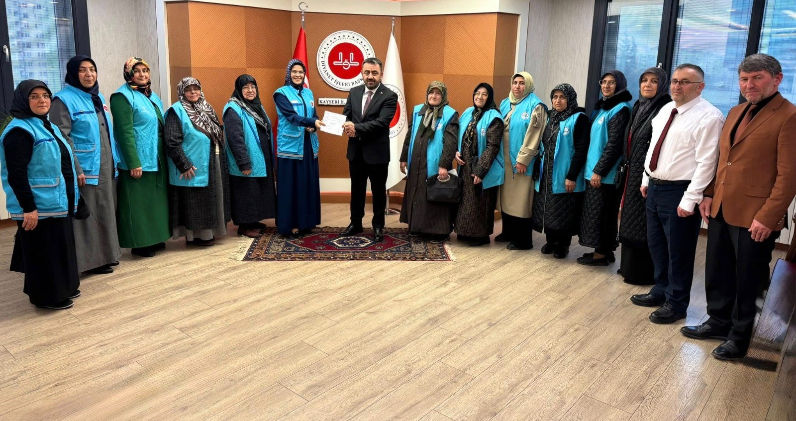 TDV Kayseri Kadın Kolları’ndan Gazze’ye mantılı destek