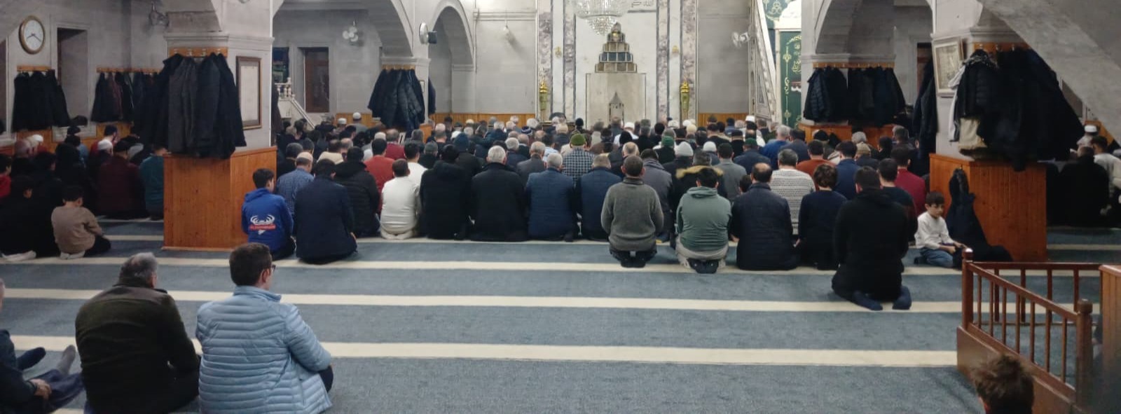 Kayseri’de 2026'nın ilk teravih namazı kılındı