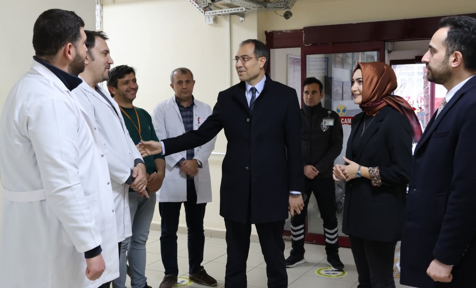 İl Sağlık Müdürü Erşan, Develi’de hekimlerle bir araya geldi