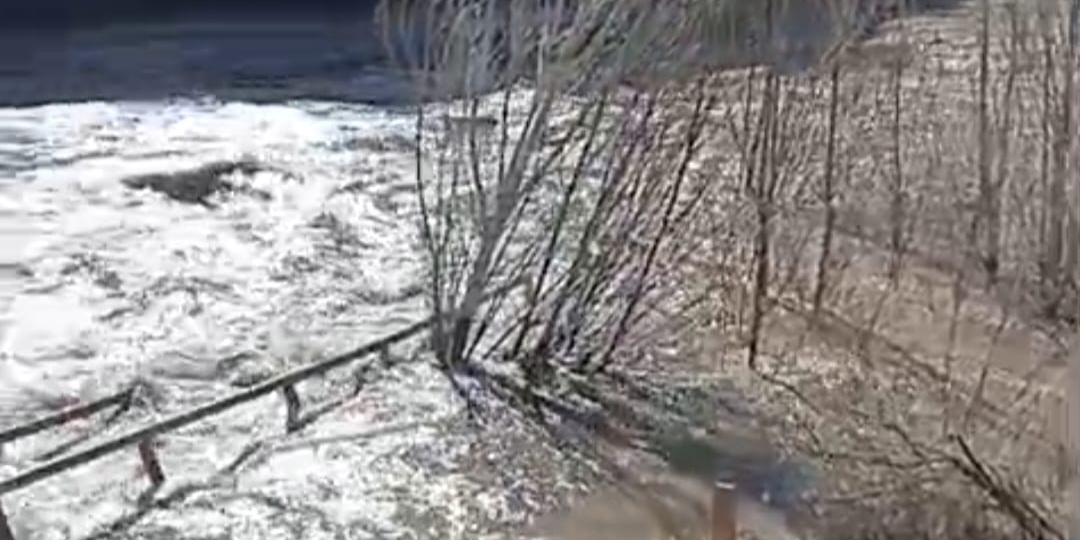 Özvatan Kano Merkezi yüksek debi nedeniyle zarar gördü