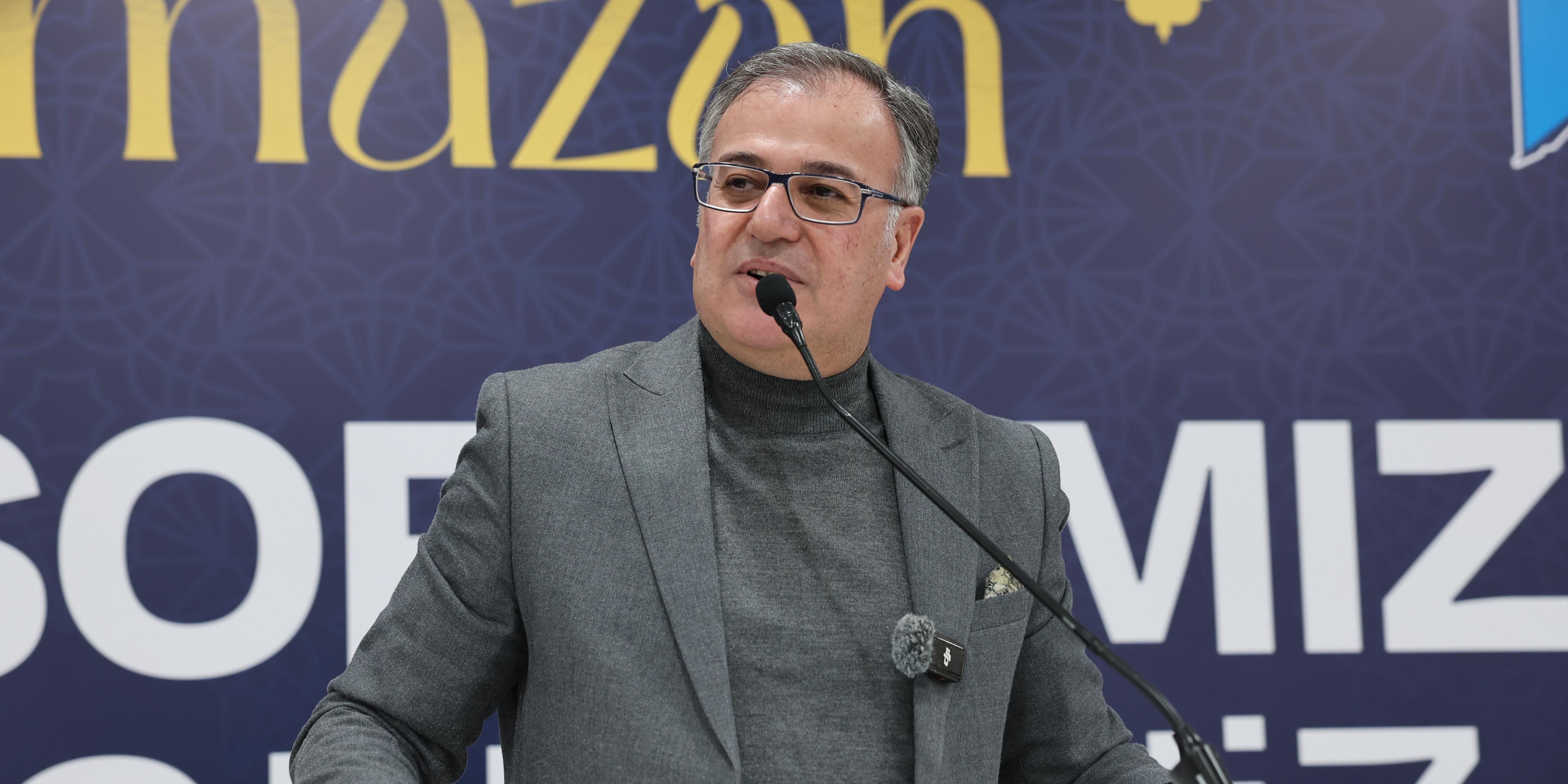 Başkan Özdoğan, 'Hizmet ve eser siyasetini birlikte yapıyoruz'