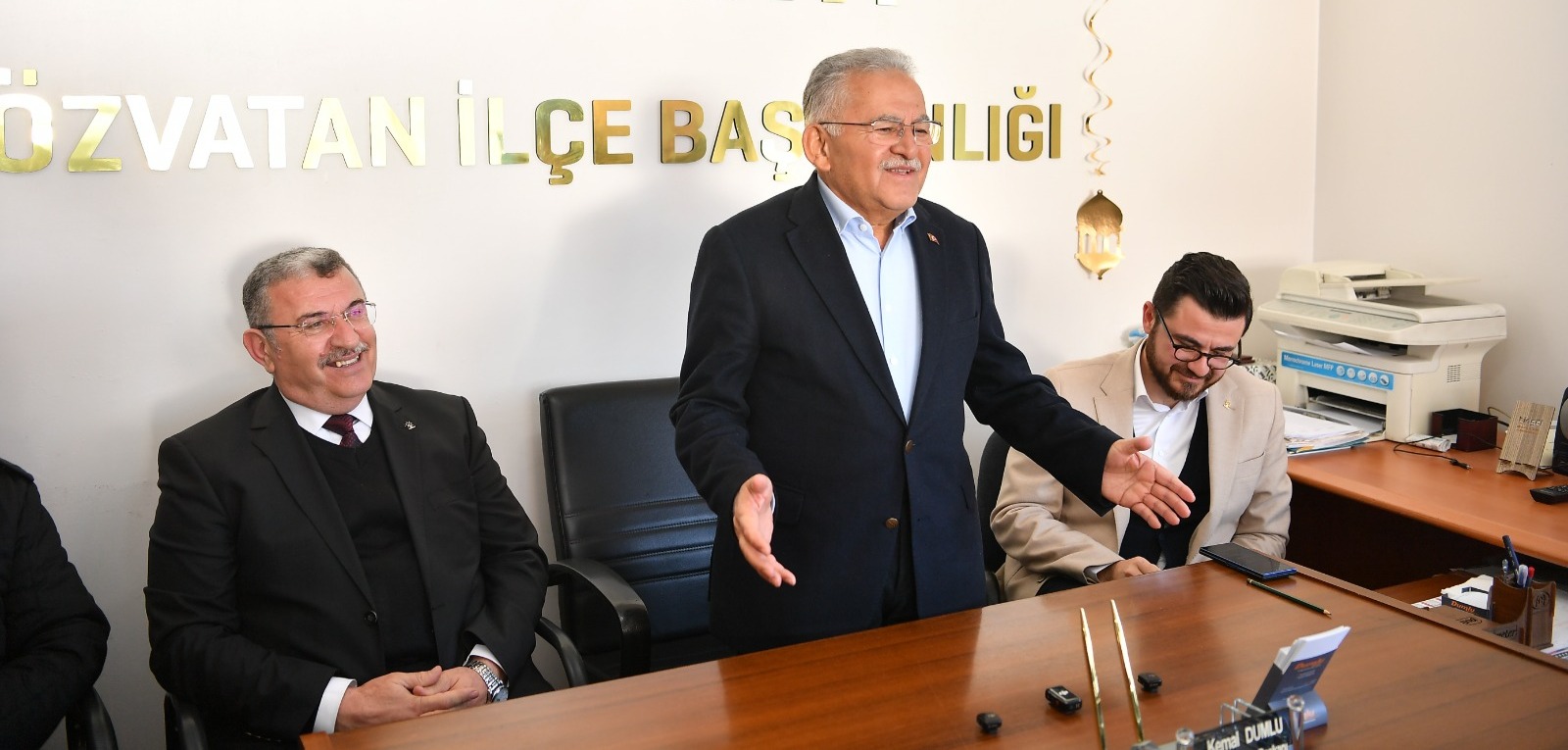 BAŞKAN BÜYÜKKILIÇ’TAN, RAMAZAN’IN 3’ÜNCÜ GÜNÜNDE ÖZVATAN VE FELAHİYE’YE ZİYARET