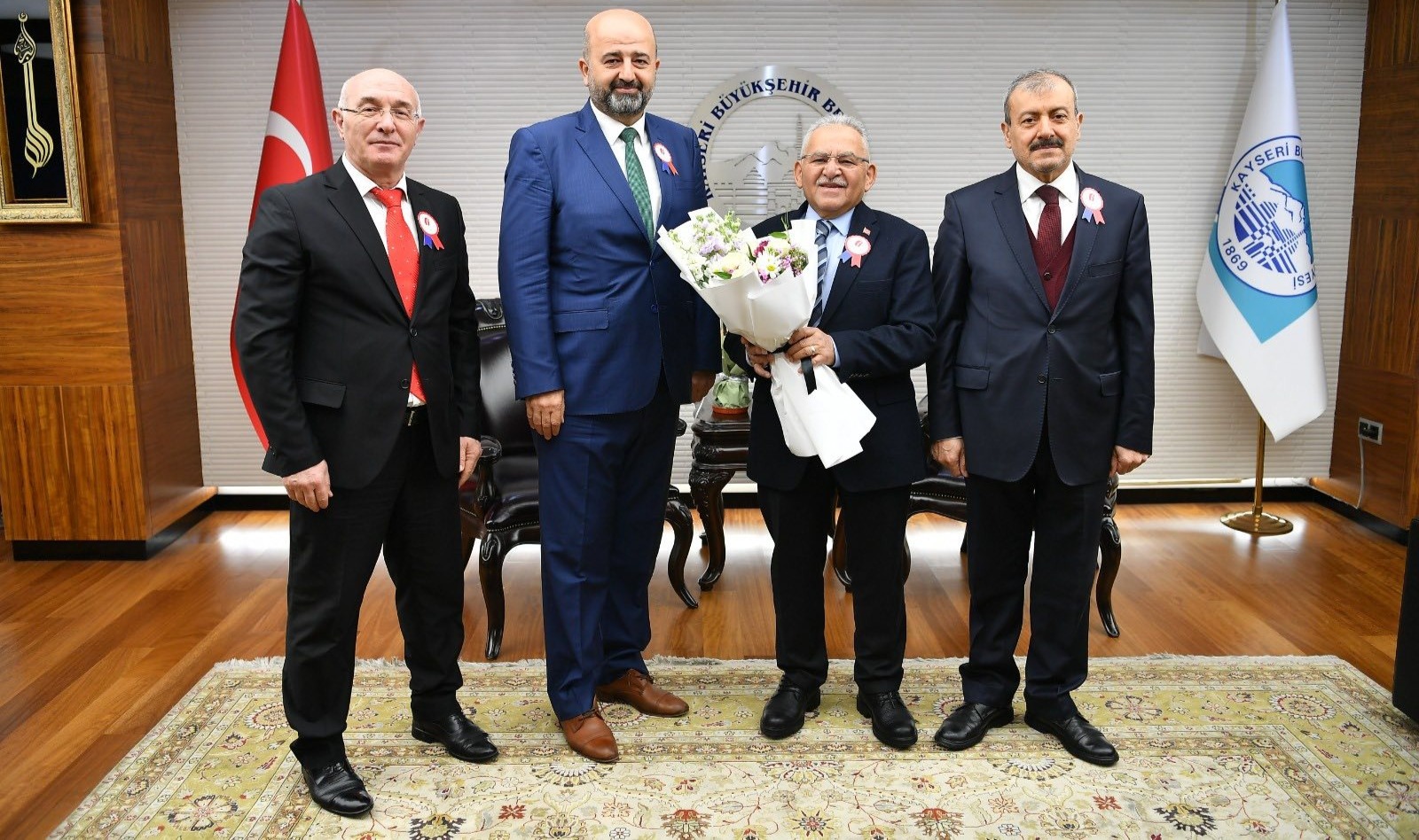 BAŞKAN BÜYÜKKILIÇ’A “37. VERGİ HAFTASI” ZİYARETİ