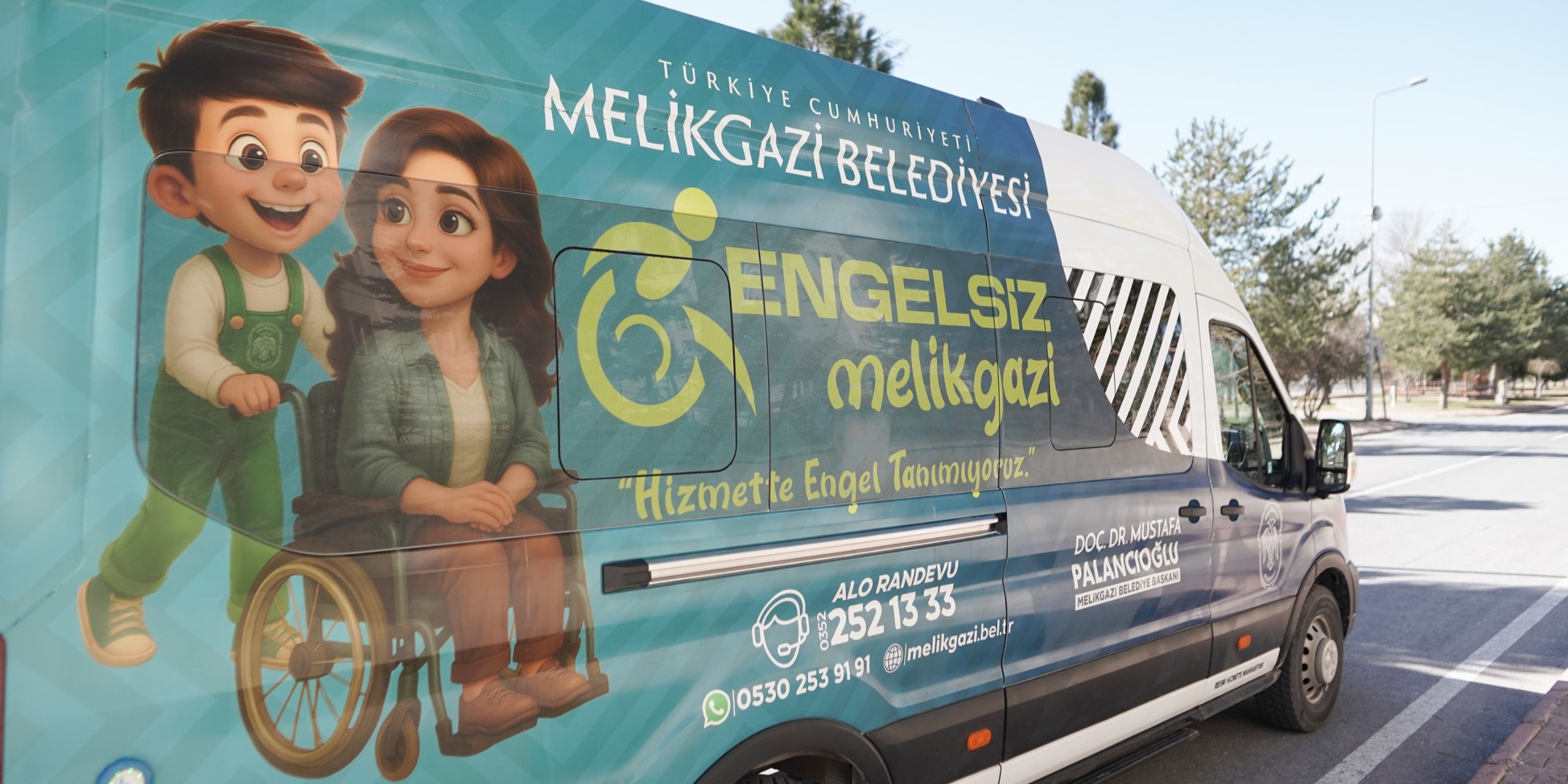 “ENGELSİZ MELİKGAZİ” ARACI RAMAZAN AYINDA DA HİZMETE DEVAM EDİYOR