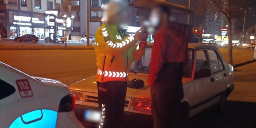 Kayseri’de trafik denetimlerinde 1 haftada 1775 sürücüye işlem