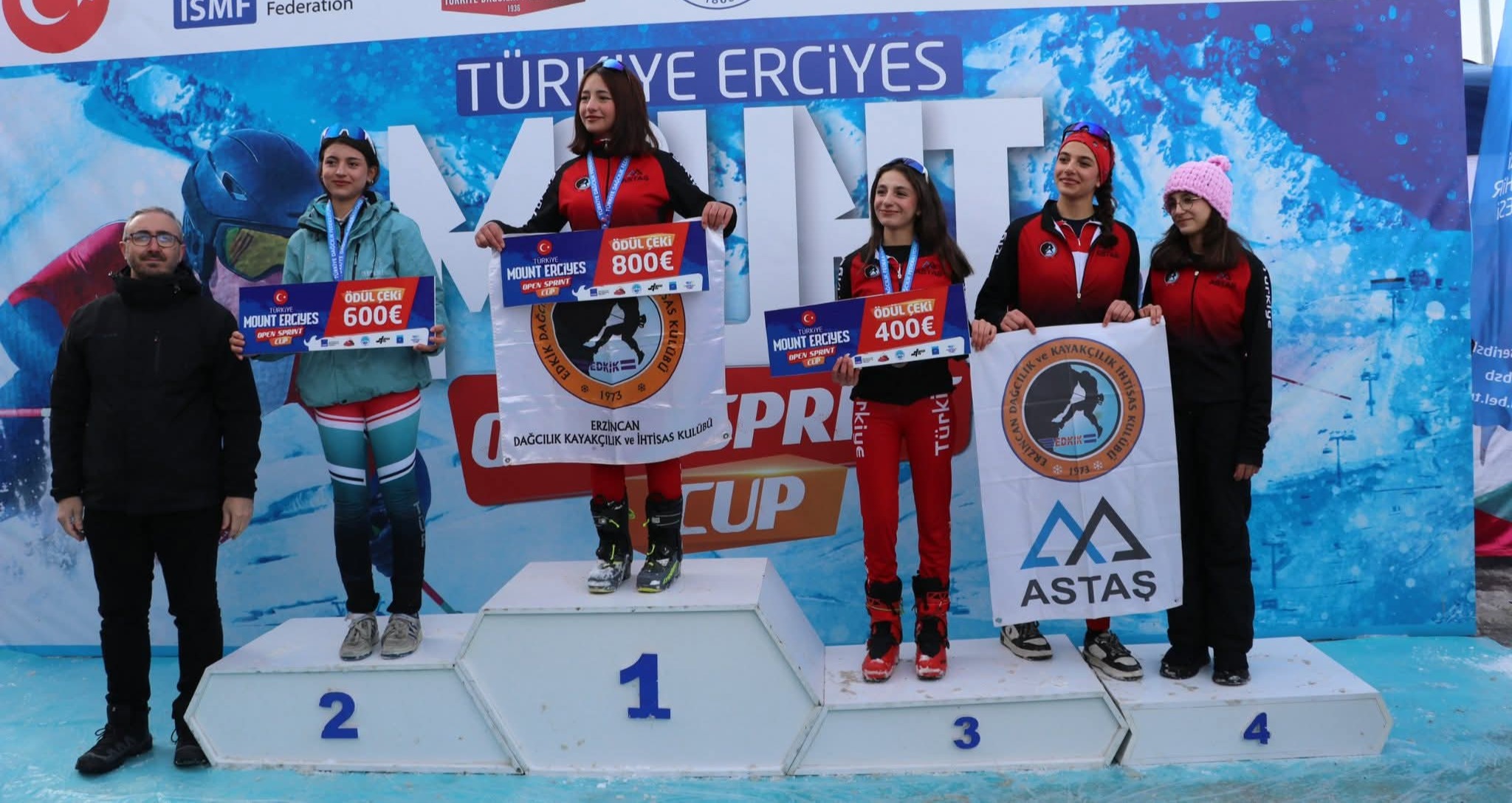 Erciyes'te Dağ Kayağı Türkiye Şampiyonası sona erdi