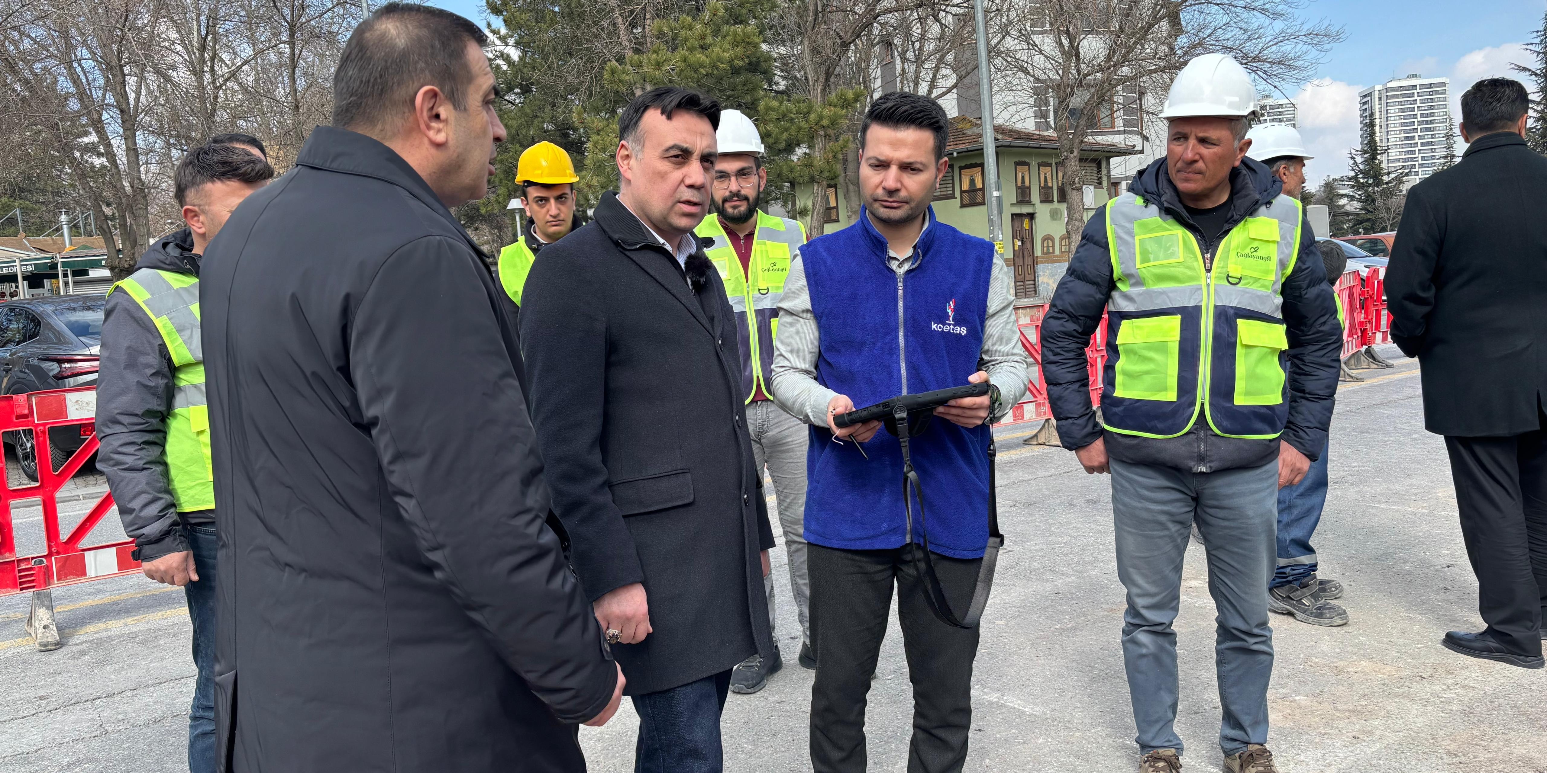 KCETAŞ, 2026’NIN İLK YATIRIMINI BÜYÜKŞEHİR’İN KARTAL KAVŞAĞI PROJESİ'NE YAPIYOR