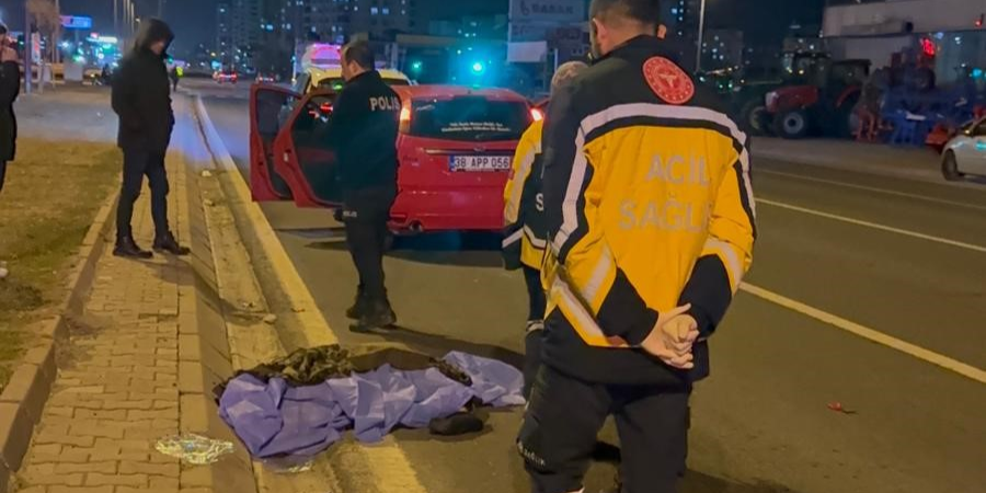Kayseri’de otomobilin çarptığı yaya öldü 
