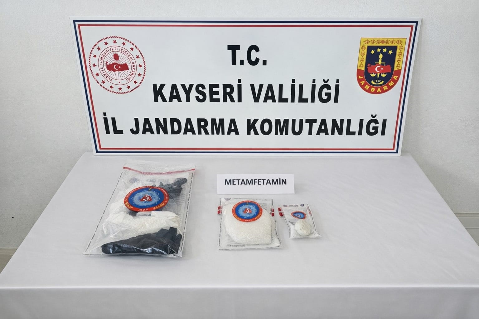 Kayseri’de uyuşturucu operasyonu: 1 gözaltı