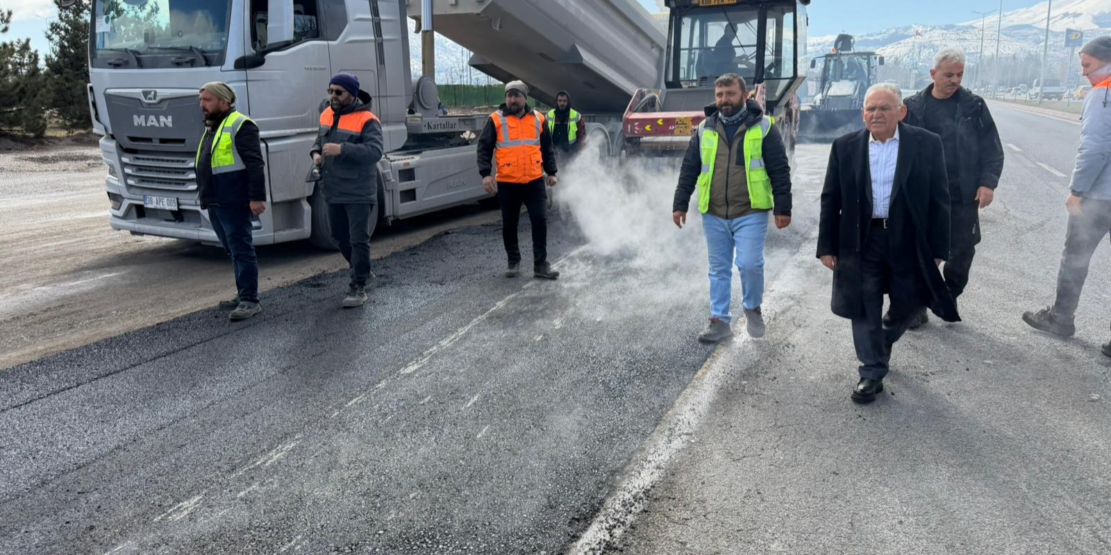 BAŞKAN BÜYÜKKILIÇ’TAN KARTAL KAVŞAĞI PROJESİ ÖNCESİ SAHADA YAKIN TAKİP