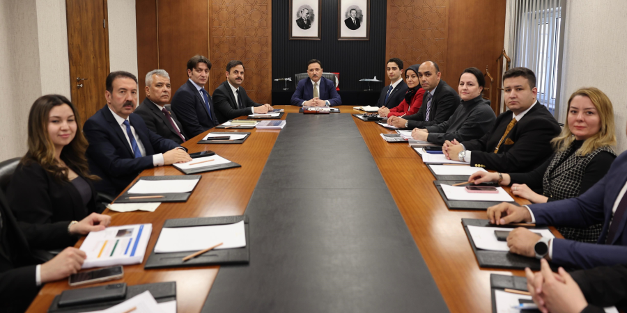 Vali Çiçek başkanlığında “Sensiz Olmaz” projesi değerlendirme toplantısı