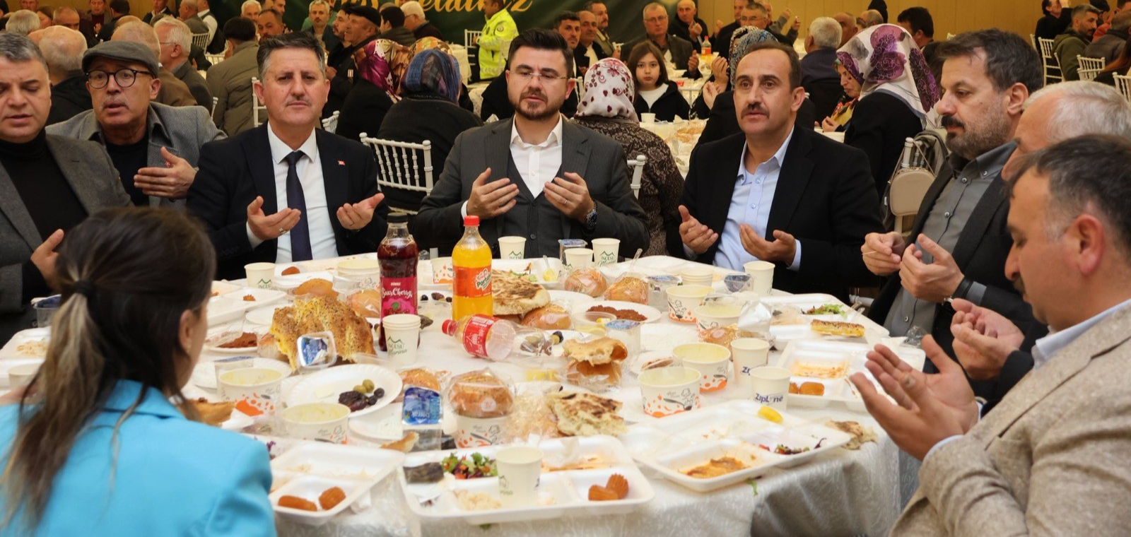 İncesu’da ‘Bereket Sofrası’ kuruldu