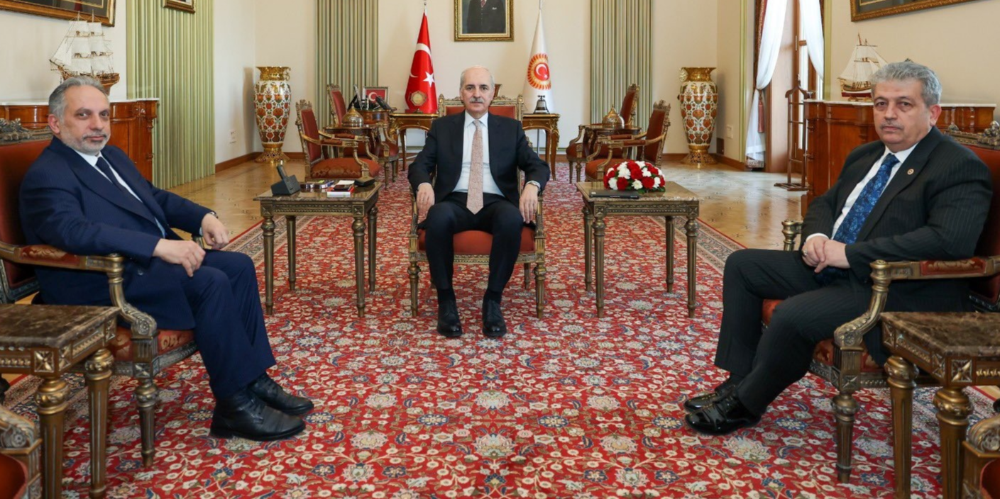 Başkan Yalçın’dan Meclis Başkanı Kurtulmuş’a Anlamlı Ziyaret