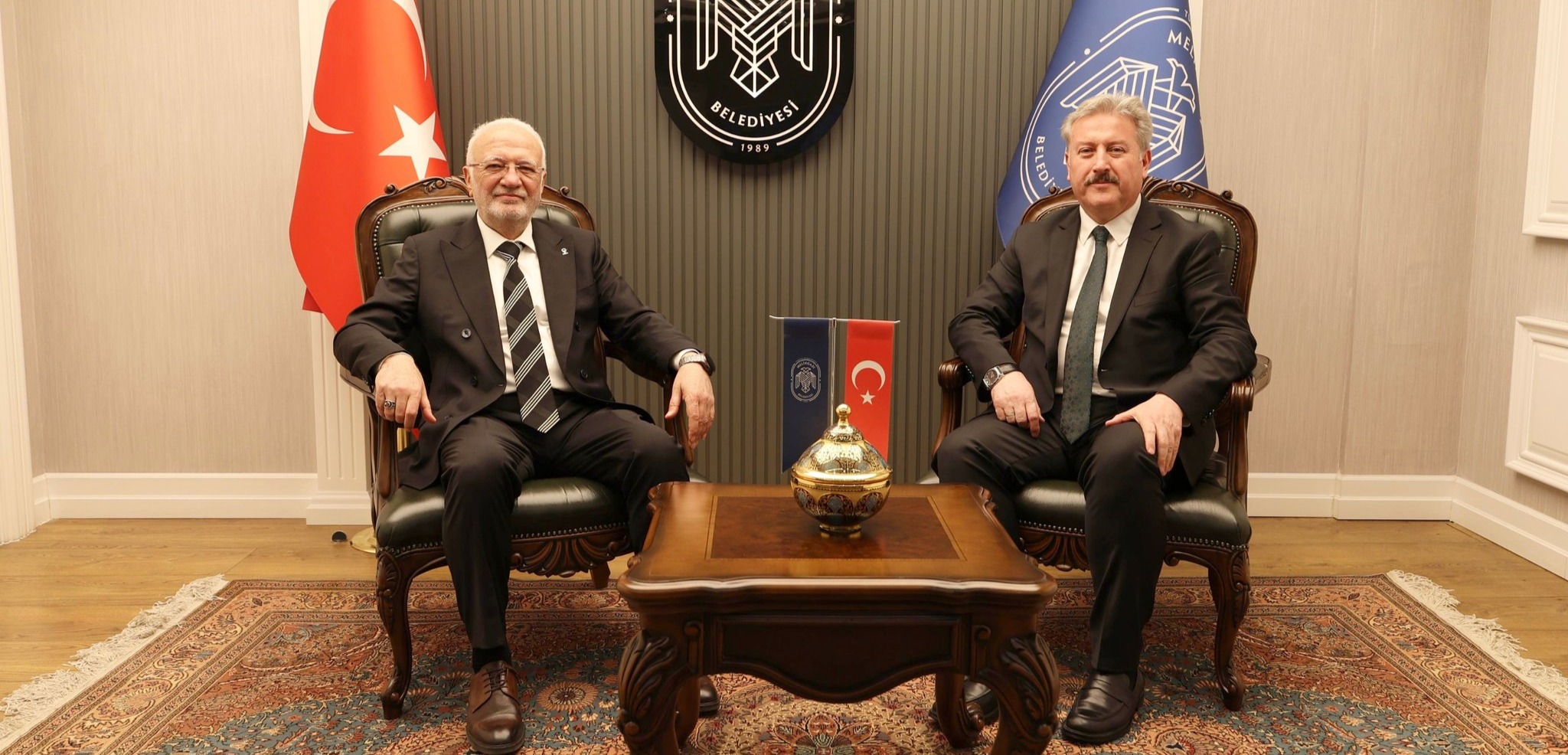 BAŞKAN PALANCIOĞLU AK PARTİ GENEL BAŞKAN VEKİLİ ELİTAŞ’I AĞIRLADI