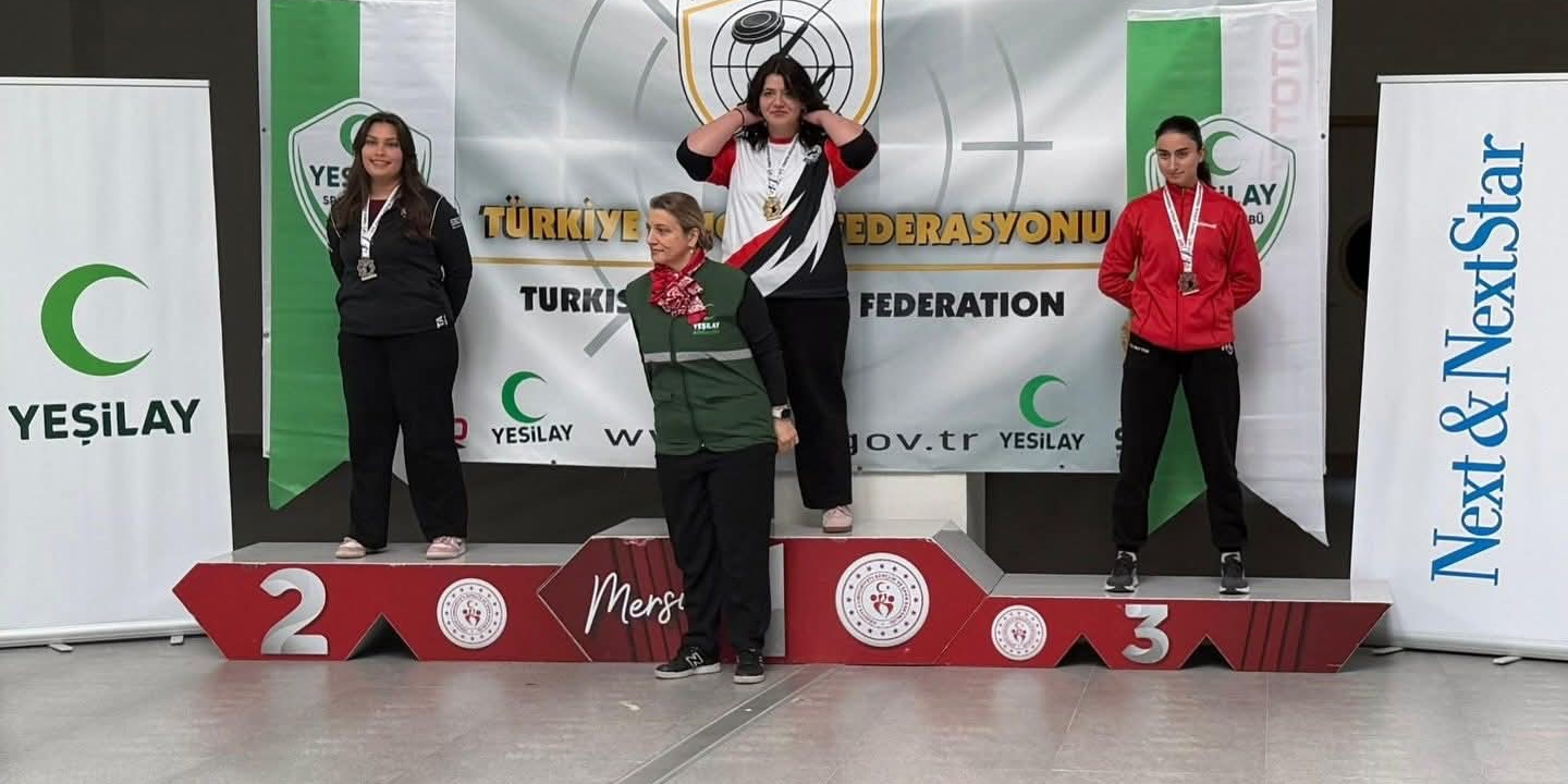 Kayserili 3 sporcudan Ateşli Silahlar Türkiye Şampiyonası'nda önemli başarı