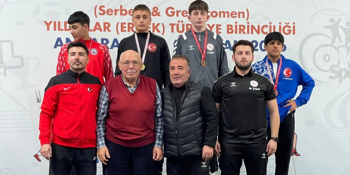 Kayserili sporcular güreşte Türkiye şampiyonu oldu
