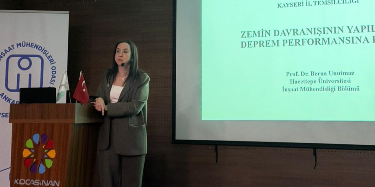 İMO Kayseri Temsilcisi Arı: Bir yapının güvenliği, tüm hesaplamalardan önce zeminde başlar