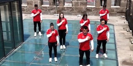 BÜYÜKŞEHİR’DEN 2027 TÜRK DÜNYASI KÜLTÜR BAŞKENTLİĞİNE “KARTAL DANSI” İLE KUTLAMA