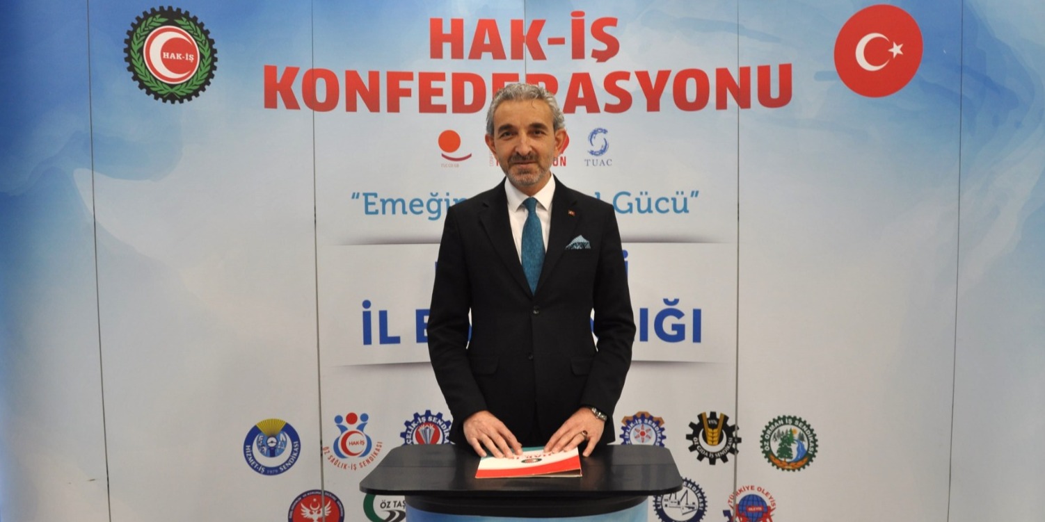 HAK-İŞ Konfederasyonu İl Başkanı Navruz’dan 1 Mayıs mesajı