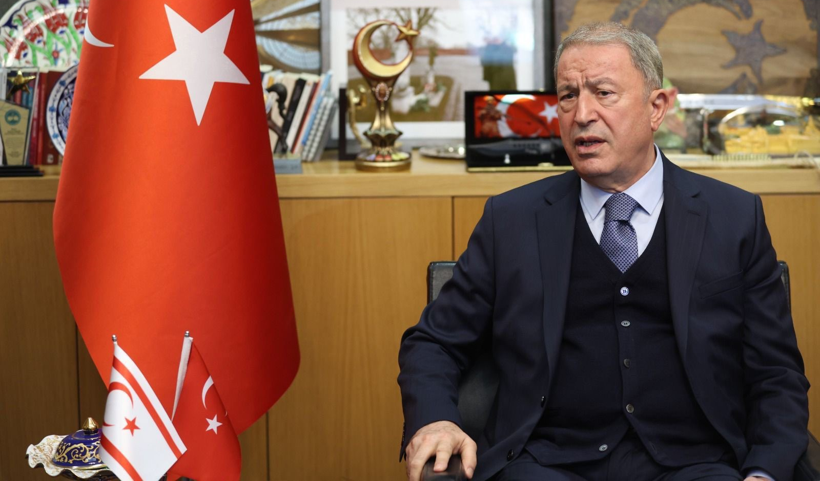 HULUSİ AKAR’DAN AVRUPA PARLEMENTOSU’NA SERT TEPKİ