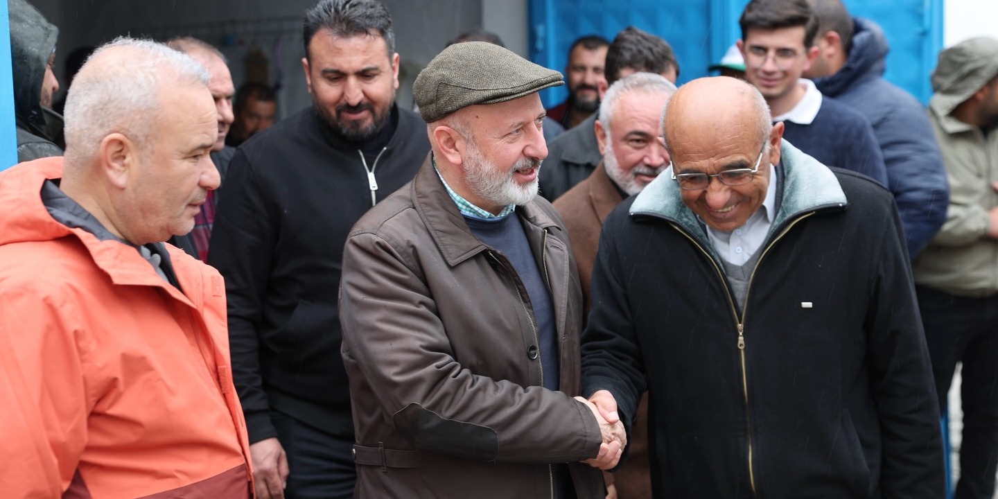 BAŞKAN ÇOLAKBAYRAKDAR VE KAYMAKAM ERMİŞ HAFTA SONU ŞÜKÜR DUASINA KATILDI