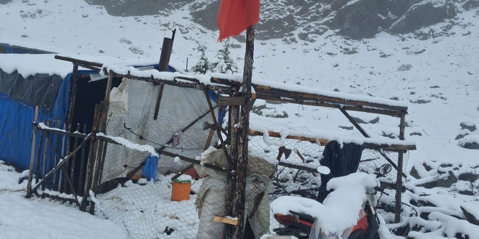 Yahyalı’da Kar Yağışı Etkili Oldu