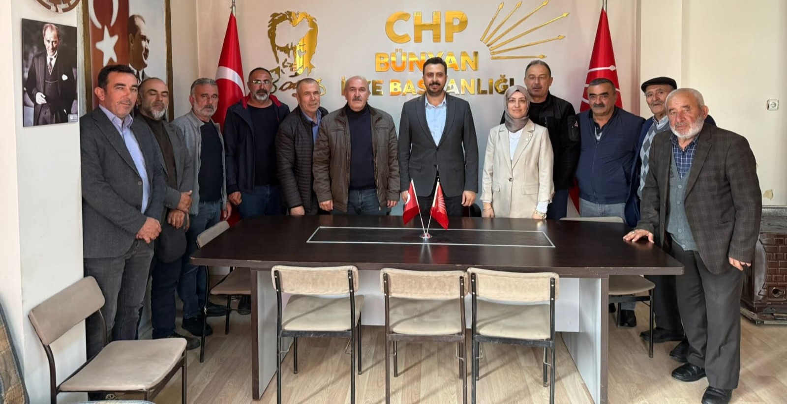 CHP Bünyan İlçe Başkanı Yusuf Akşar oldu