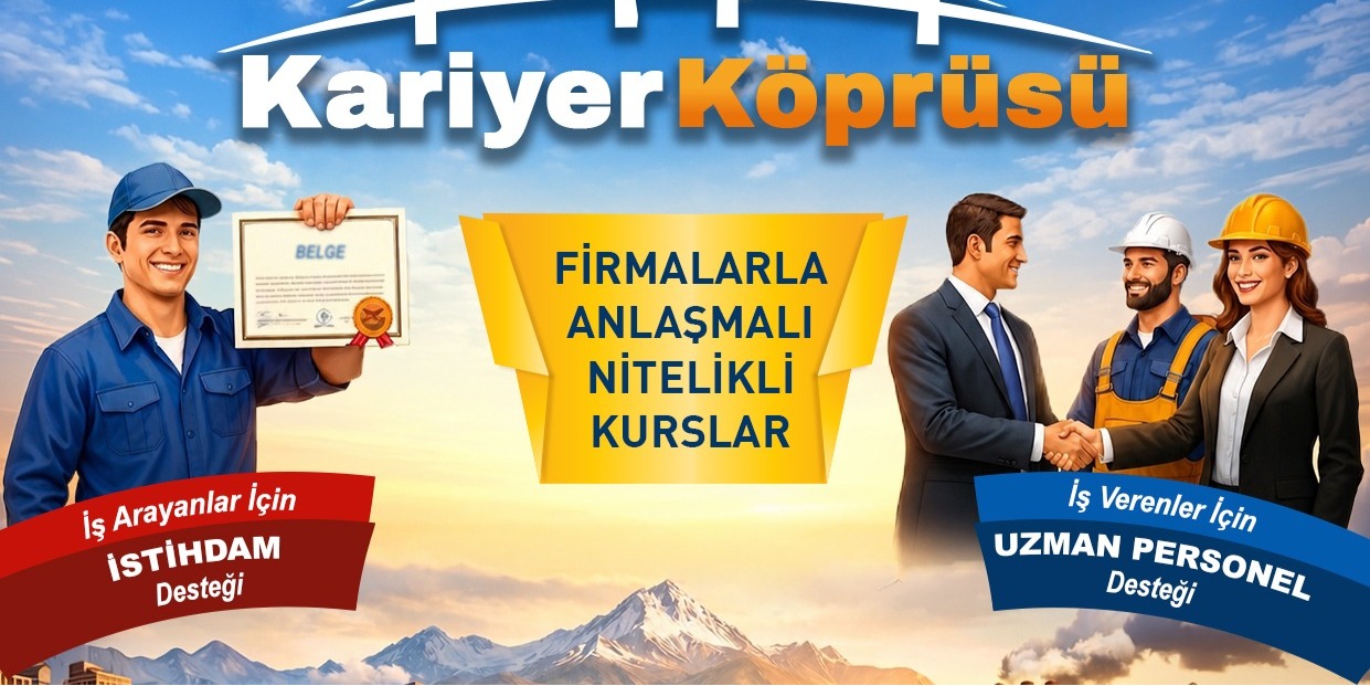 BÜYÜKŞEHİR’DEN İSTİHDAMA GÜÇLÜ HAMLE: “KARİYER KÖPRÜSÜ”