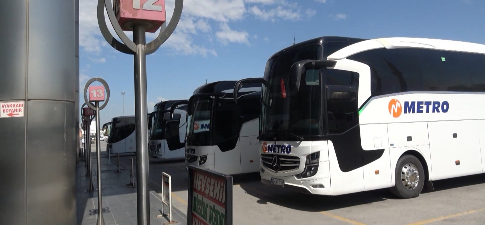 Kayseri Şehirlerarası Otobüs Terminali’nde Bayram Öncesi Bilet Fiyatı Denetimi
