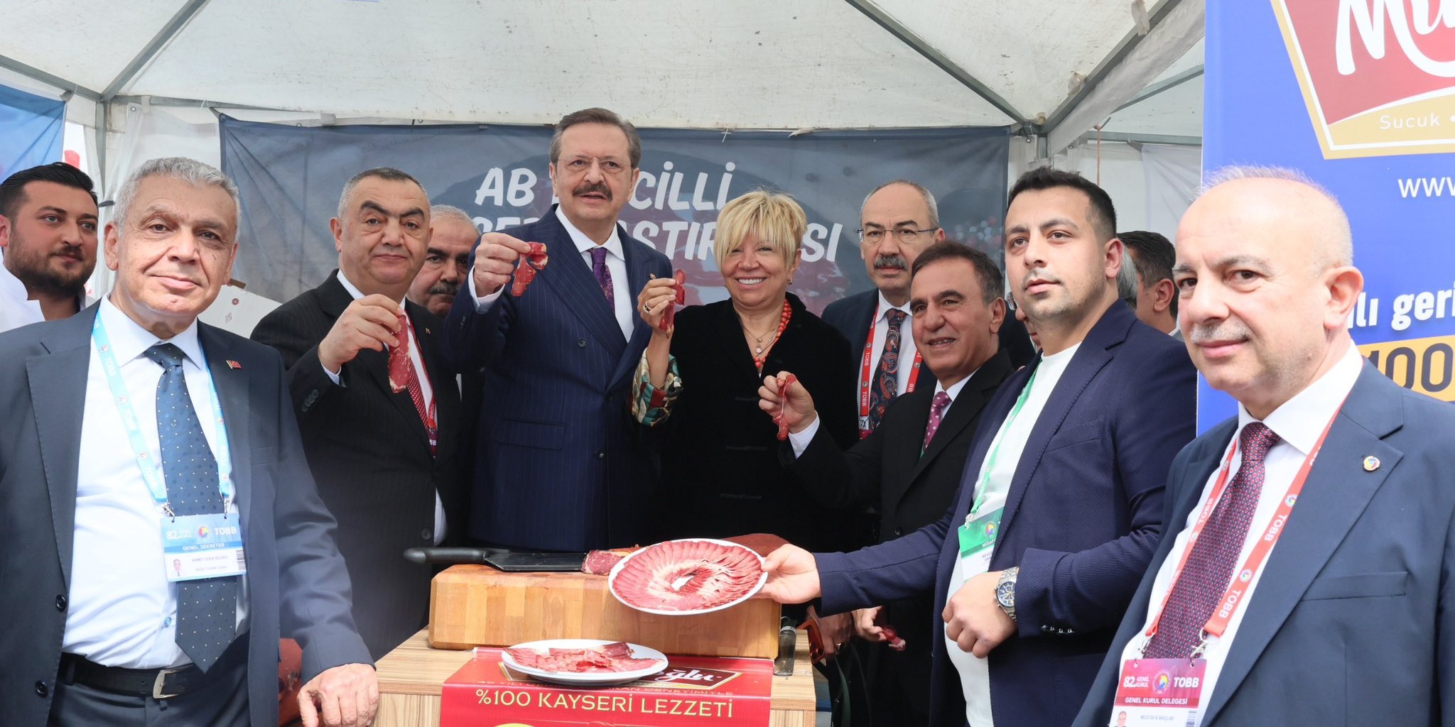 KAYSERİ’NİN YÖRESEL LEZZETLERİ TOBB GENEL KURULU’NDA BÜYÜK İLGİ GÖRDÜ