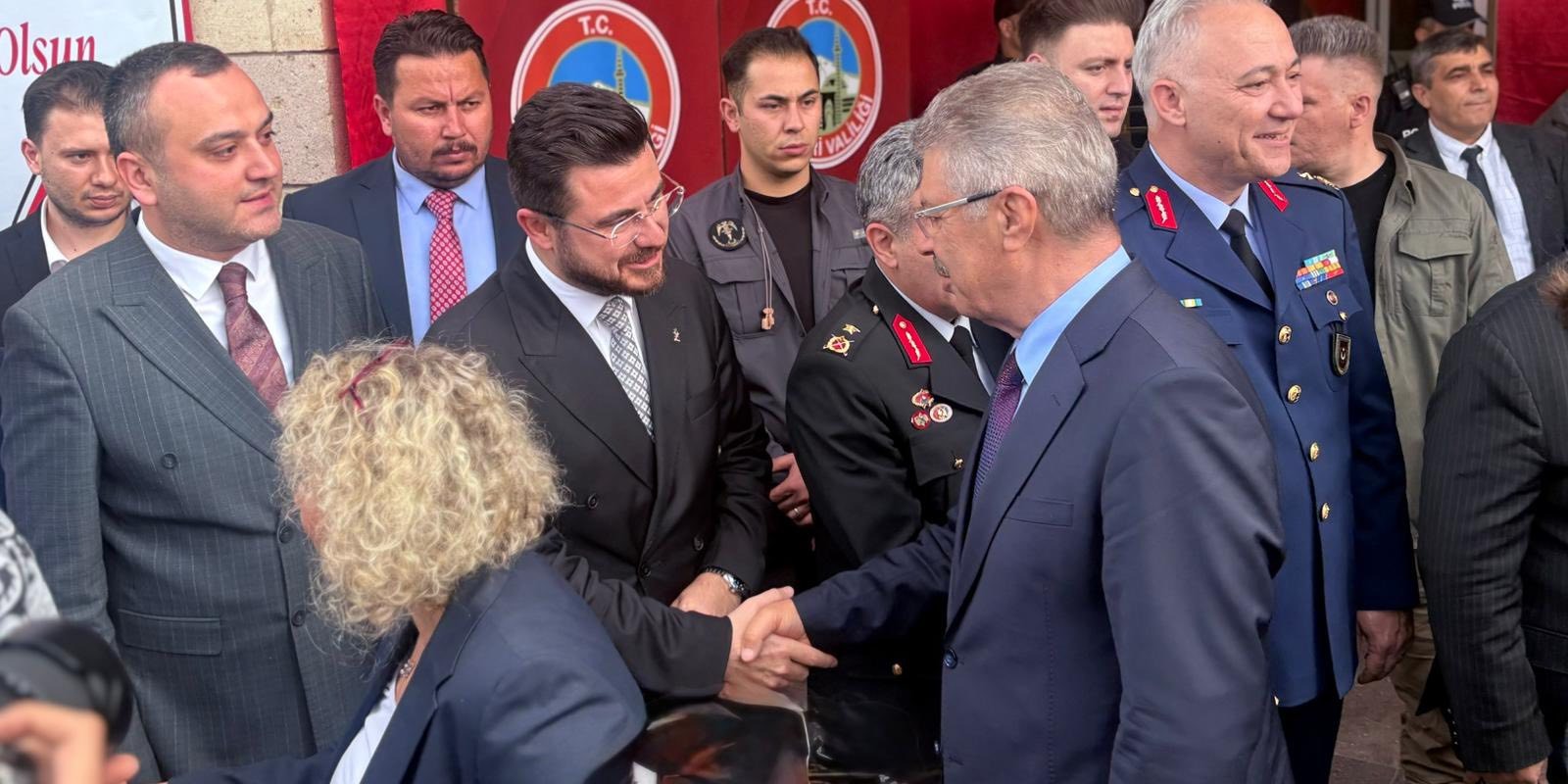 BAŞKAN HÜSEYİN AKAY, KURBAN BAYRAMI BAYRAMLAŞMA PROGRAMINA KATILDI
