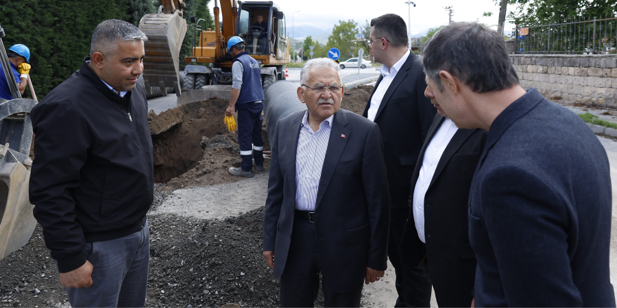BAŞKAN BÜYÜKKILIÇ, ERENKÖY’DE 25 MİLYON TL’LİK YAĞMUR SUYU YATIRIMINI İNCELEDİ
