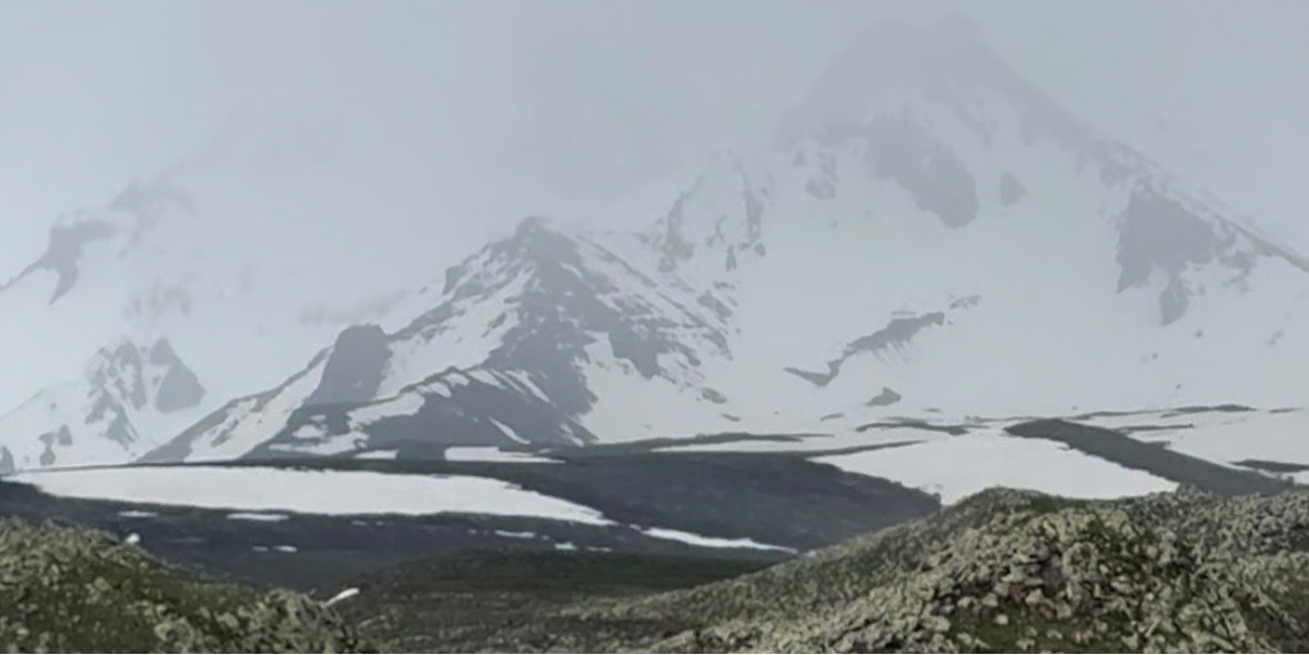 Erciyes Dağı’na Haziran Ayında Kar Yağdı