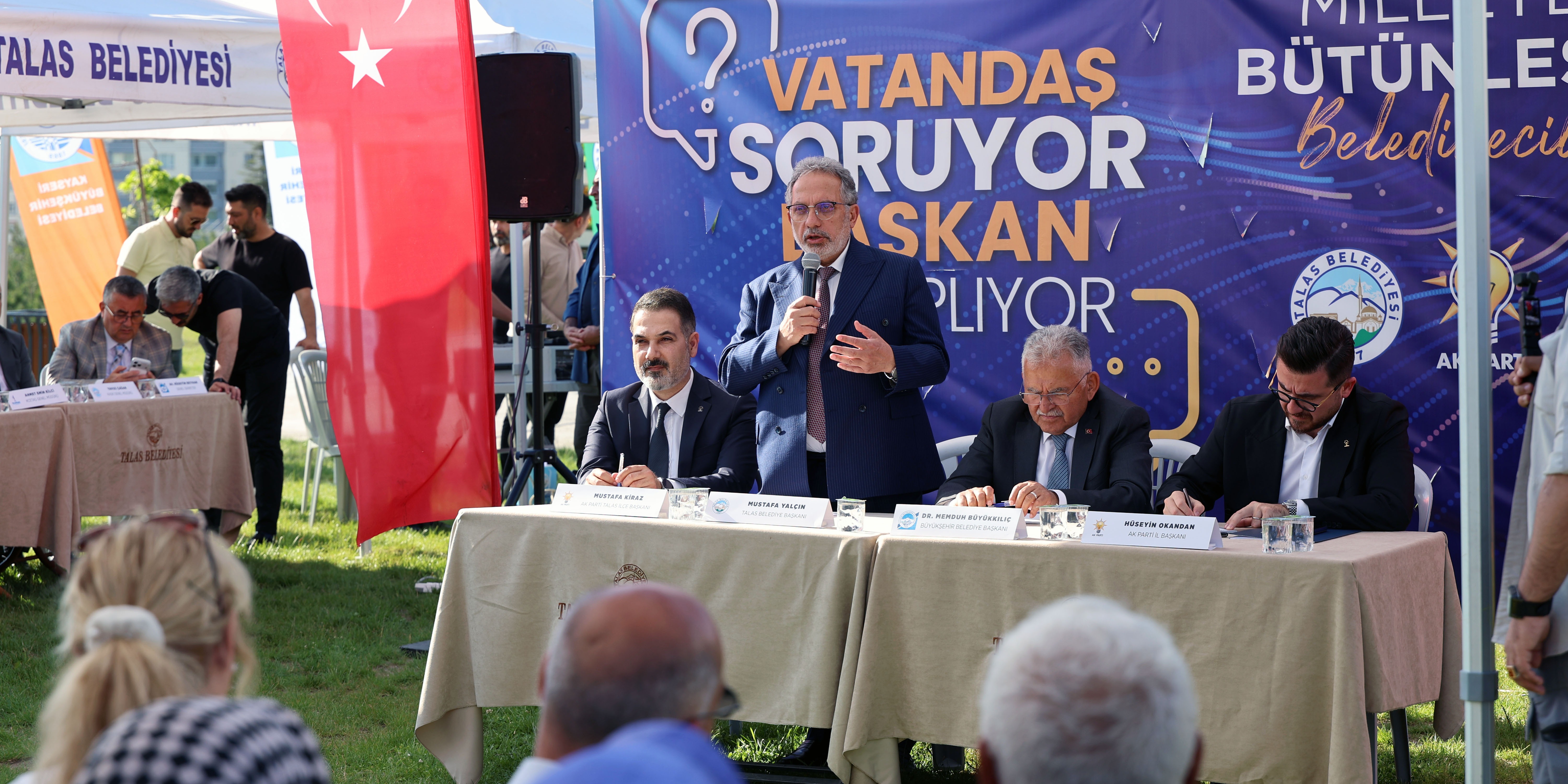 VATANDAŞ SORDU, BAŞKANLAR CEVAPLADI