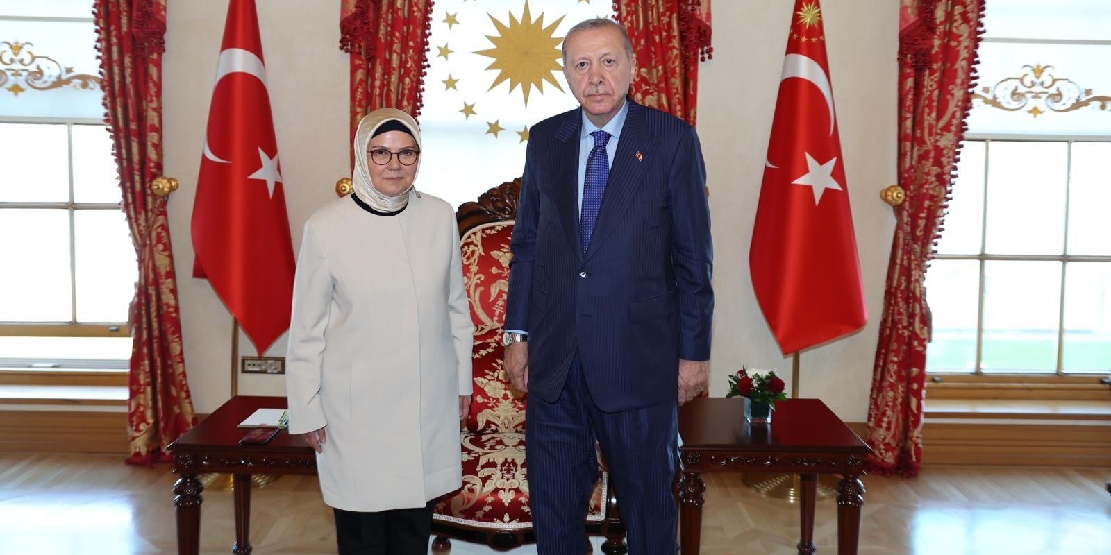 AK Parti’li Ayşe Böhürler’den Cumhurbaşkanı Erdoğan’a Ziyaret