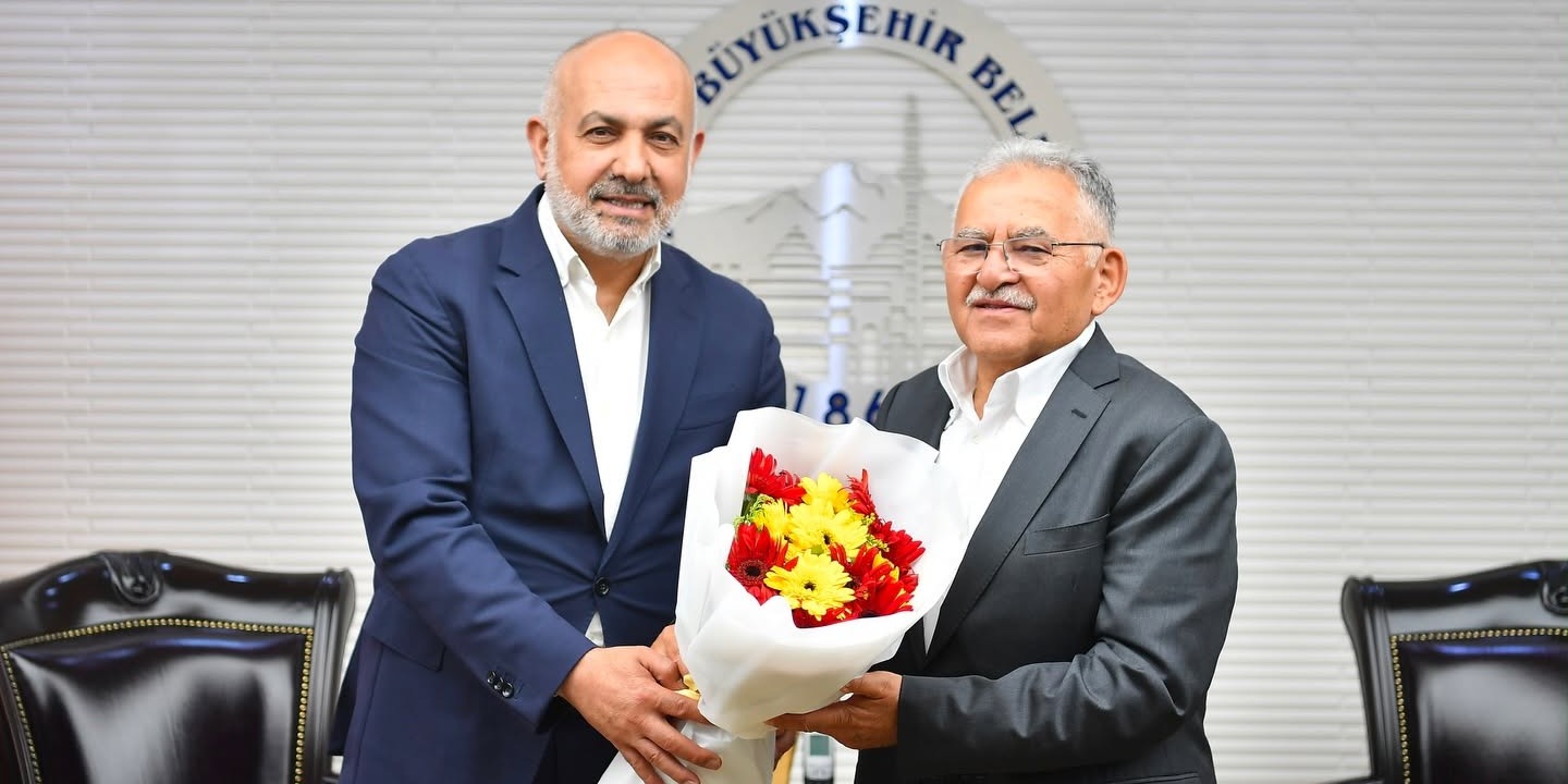 KAYSERİSPOR YENİ YÖNETİMİNDEN BAŞKAN BÜYÜKKILIÇ’A ZİYARET