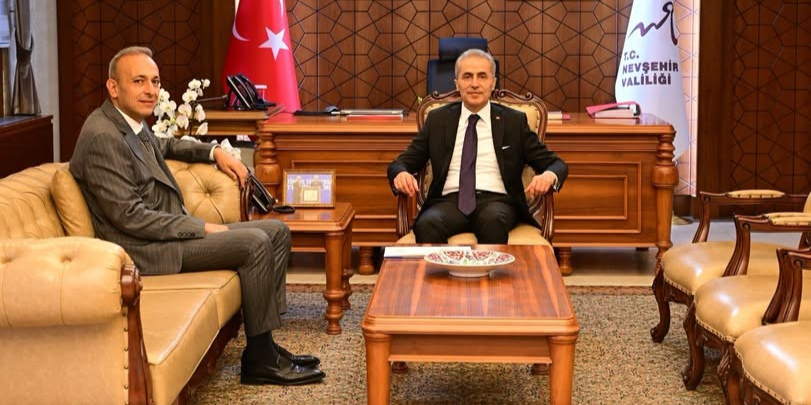 VAKIFLAR BÖLGE MÜDÜRÜ SEÇİLİR’DEN VALİ HÜSEYİN KÖK’E HAYIRLI OLSUN ZİYARETİ