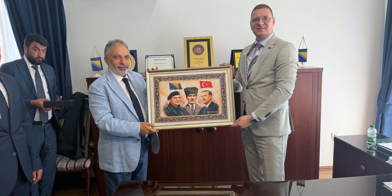 Talas’tan bosna hersek’e gönül köprüsü