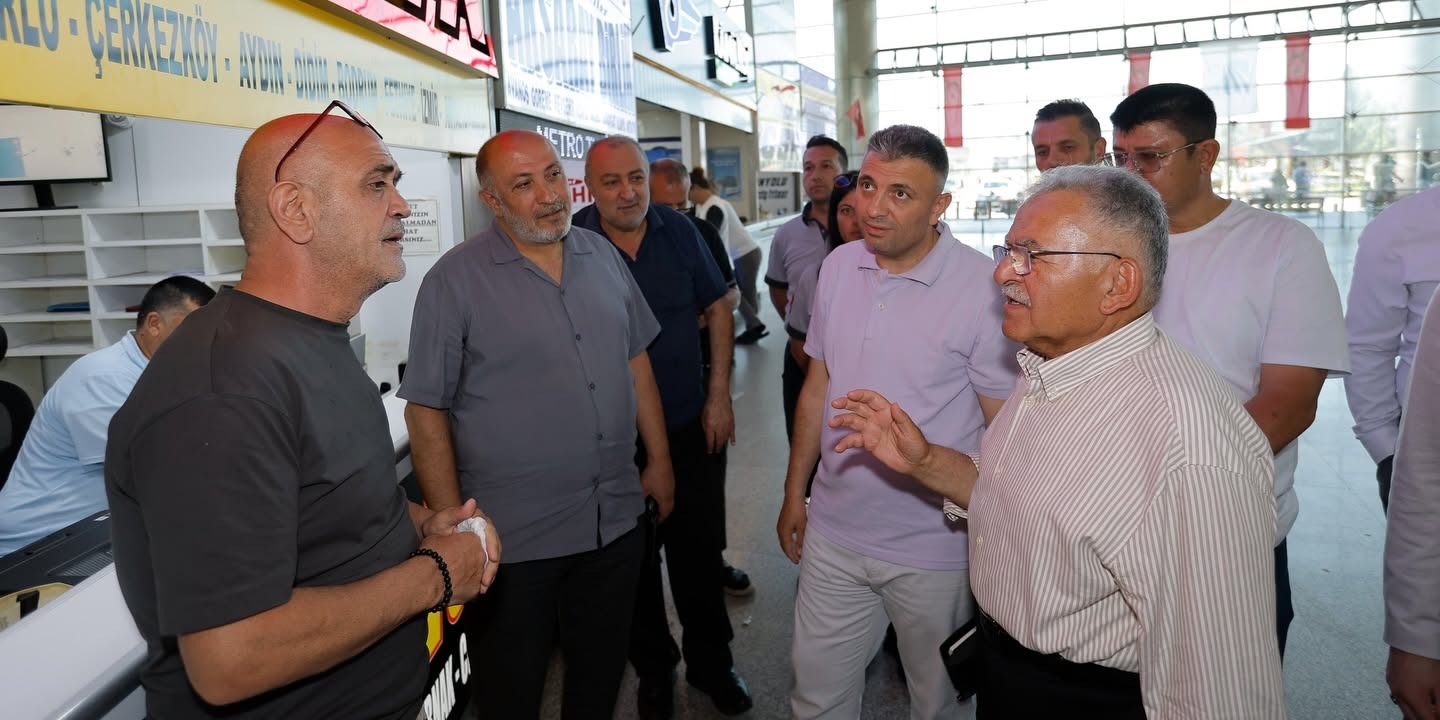 Başkan Büyükkılıç’tan Kayseri şehir Terminali’ne ziyaret